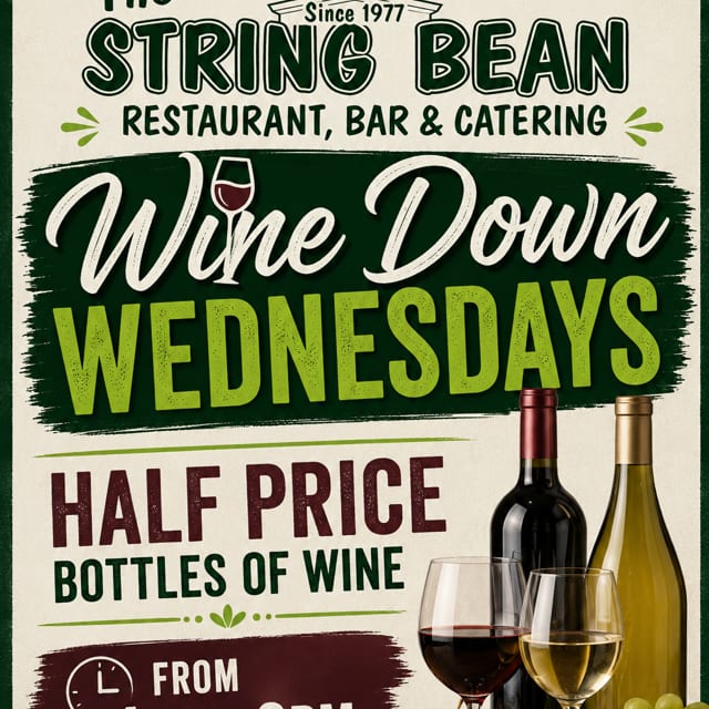 Wine down Wednesdays!