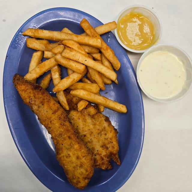 Kids Chicken Tenders.